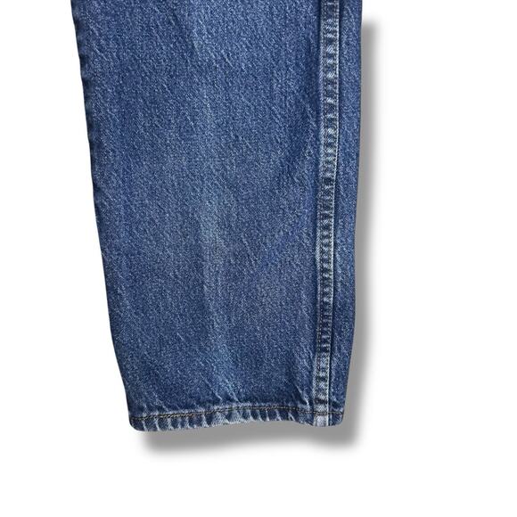 Y2K Wrangler Jeans Blue Denim Cotton Sz 32 x 30 Classic Cowboy Rodeo Great Fade - Picture 9 of 11